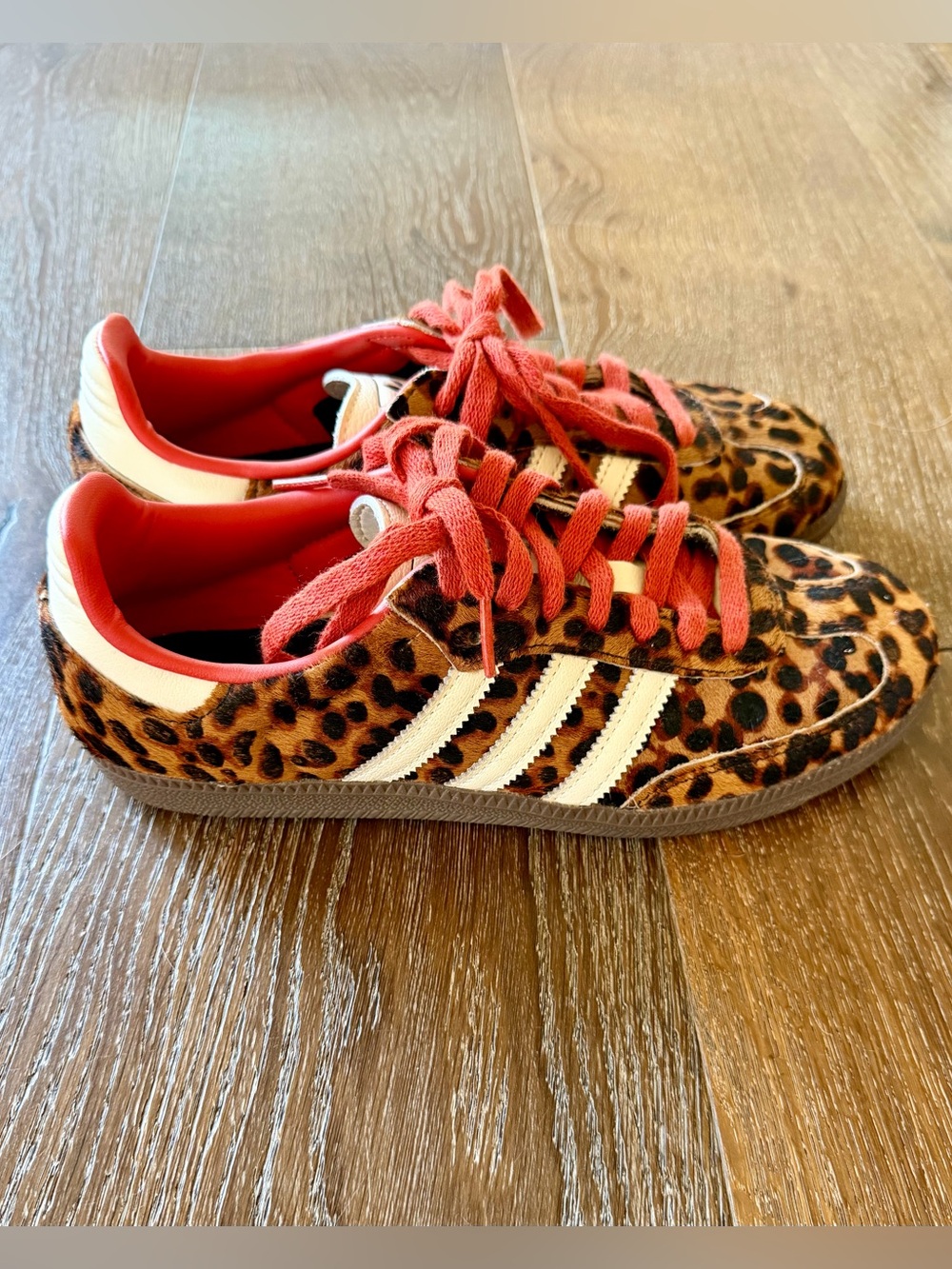 Adidas Samba OG Red Leopard - Picture 2 of 8